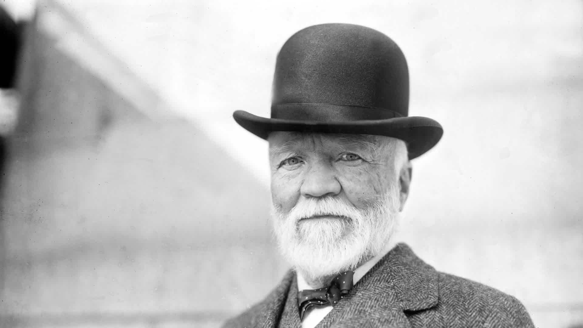 Andrew CarnegieAndrew Carnegie (1835-1919) American industrialist and humanitarian philanthropist, 1913. (Photo by APIC/Getty Images)