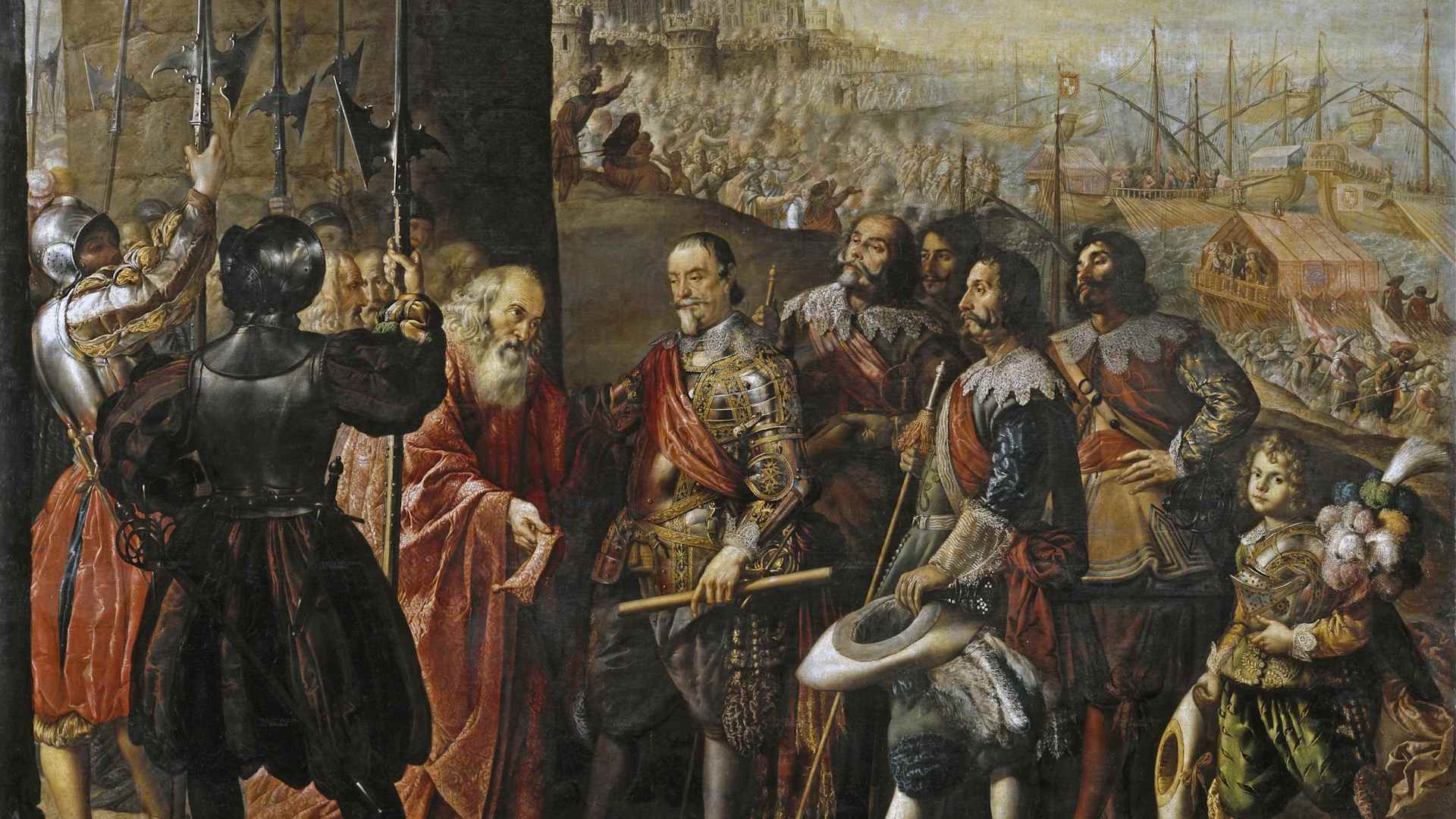 The Relief of Genoa by the 2nd Marquis of Santa Cruz , 1634-1635. Found in the Collection of Museo del Prado, Madrid. Artist Pereda y Salgado, Antonio, de (1611-1678). (Photo by Fine Art Images/Heritage Images/Getty Images)