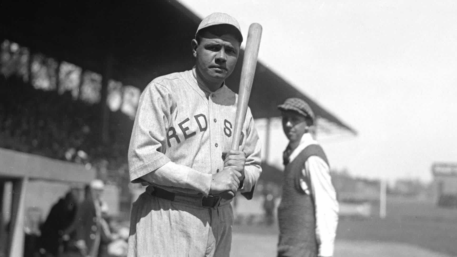 Babe Ruth won three World Series titles with the Red Sox before he joined the Yankees in 1920.