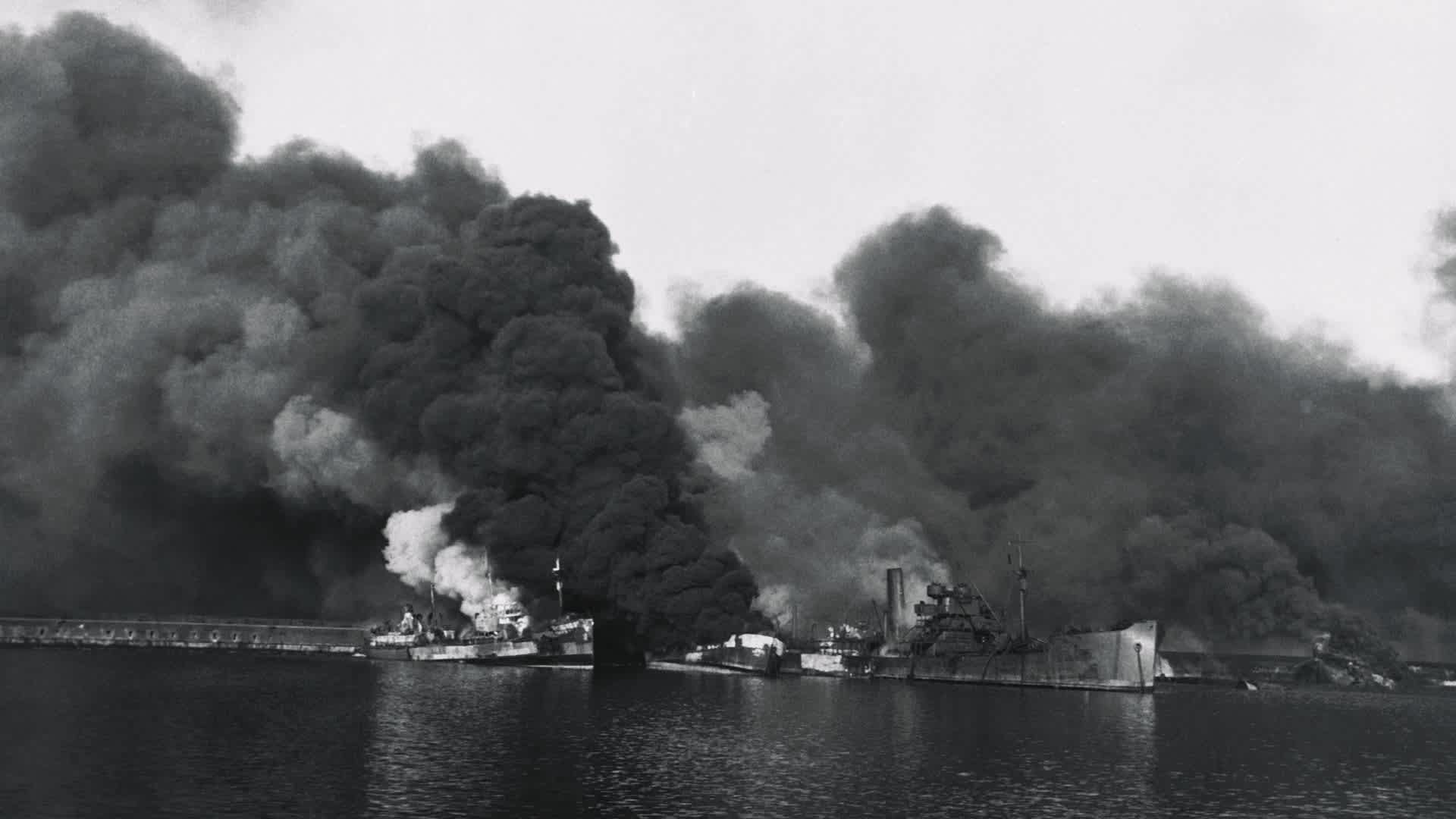 Air Raid on Bari, Italy, World War II