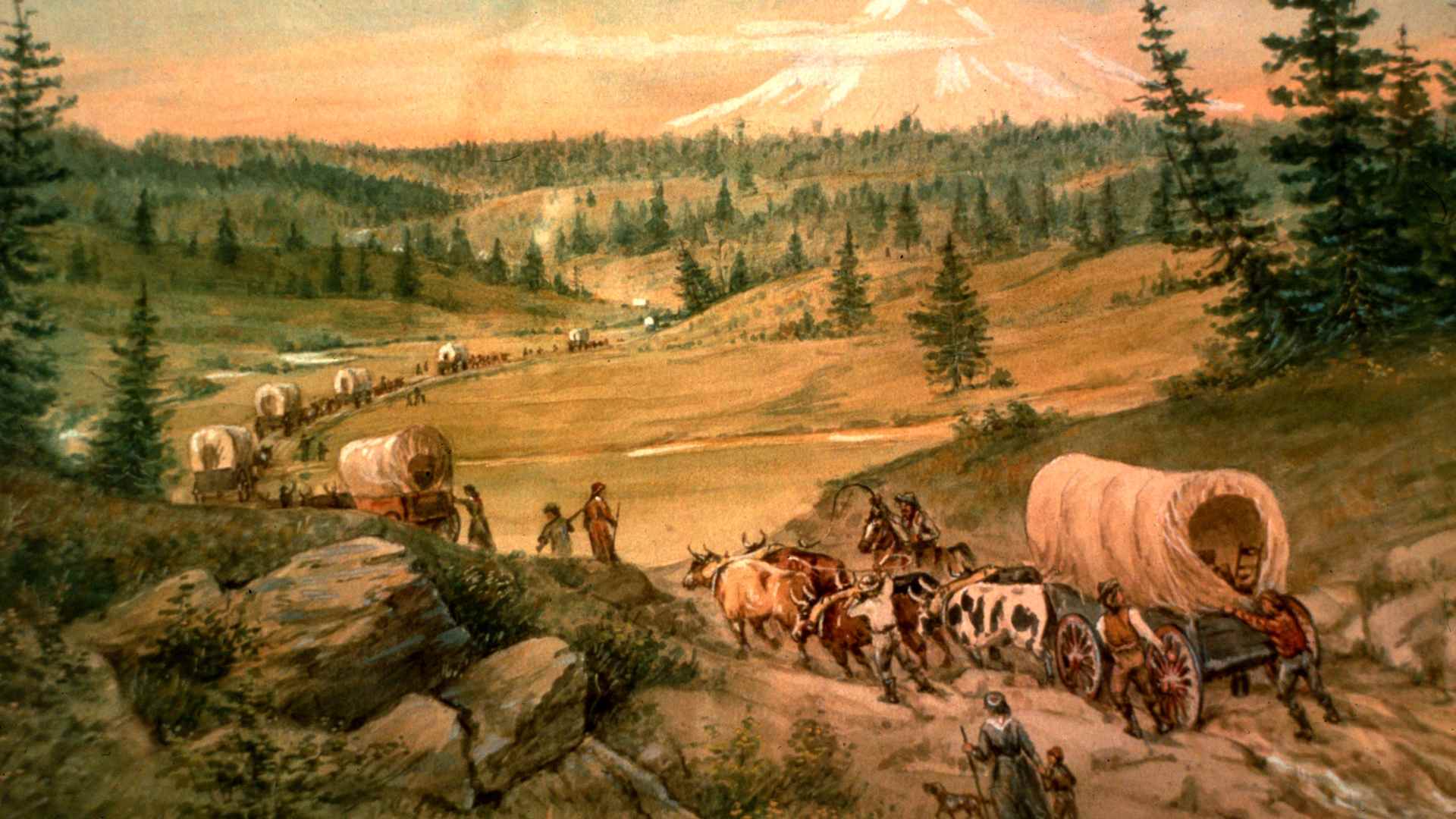 'Barlow Cutoff', near Mount Hood, Oregon