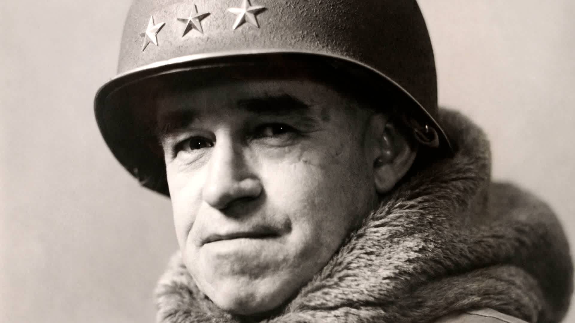 General Omar Bradley, Commanding General of the 12th Army Group during World War II, circa 1945.