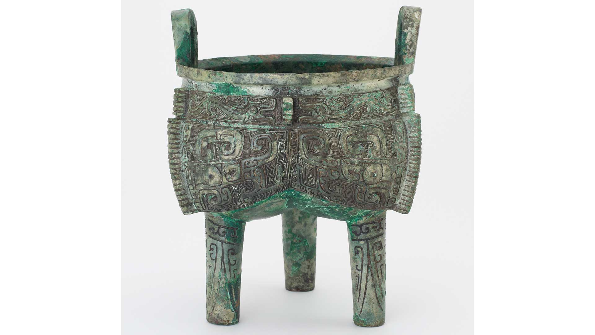 Ritual bronze vessel from the Shang Dynasty.