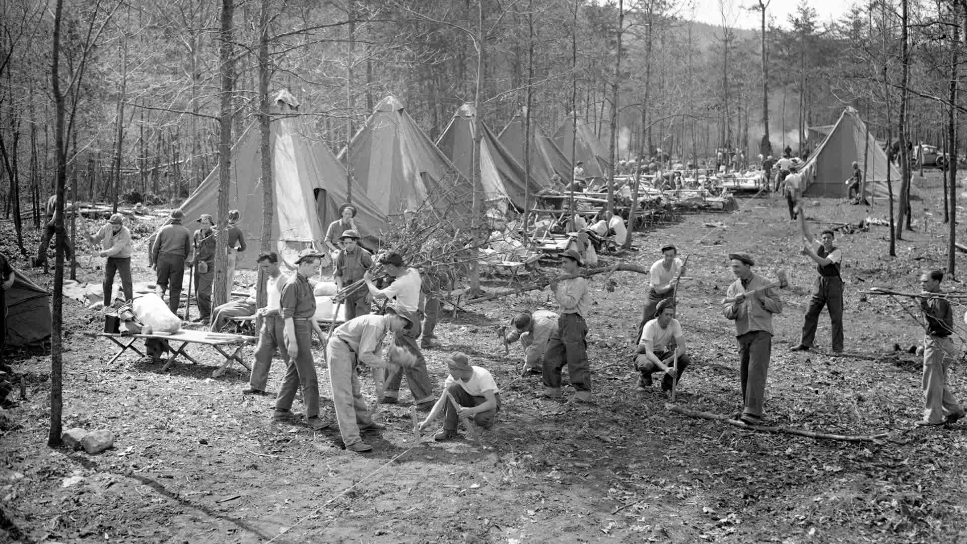 Civilian Conservation Corps camp (CCC)