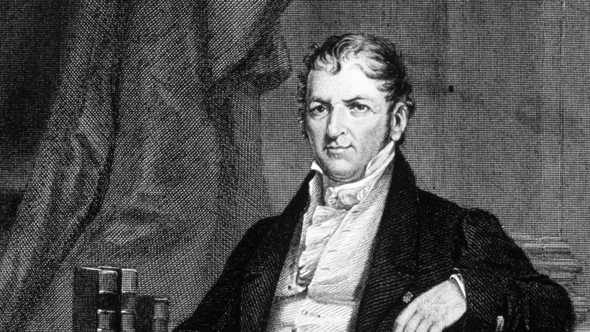 Eli Whitneycirca 1810: American inventor Eli Whitney (1765 - 1825), the inventor of the cotton gin. (Photo by MPI/Getty Images)