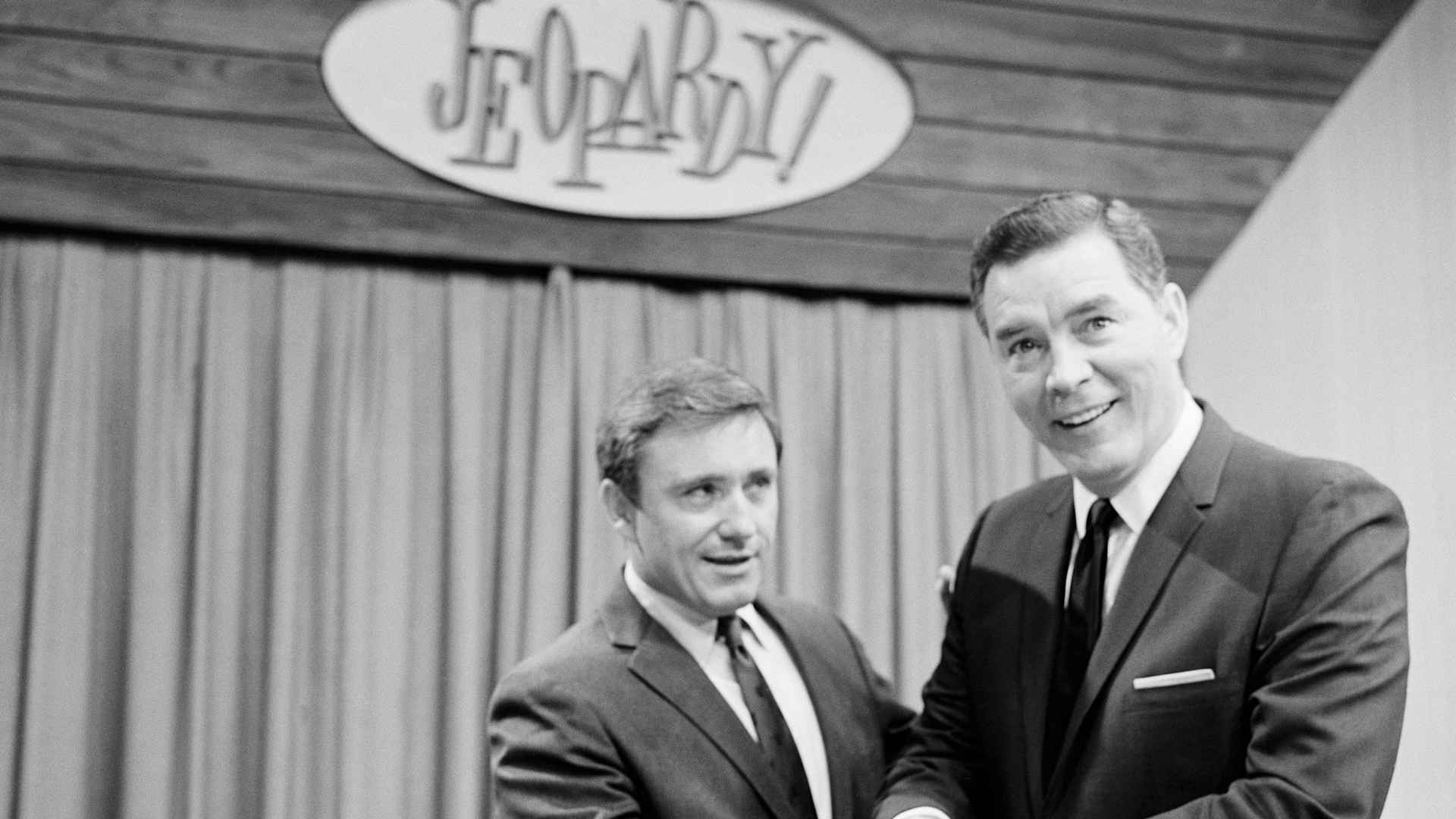 Merv Griffin and Art Flemming