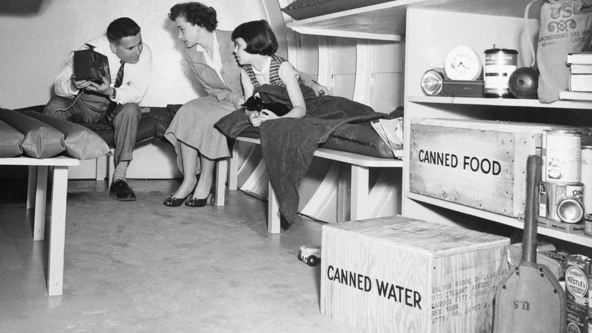 At Cold War Nuclear Fallout Shelters, These Foods Were Stocked for Survival