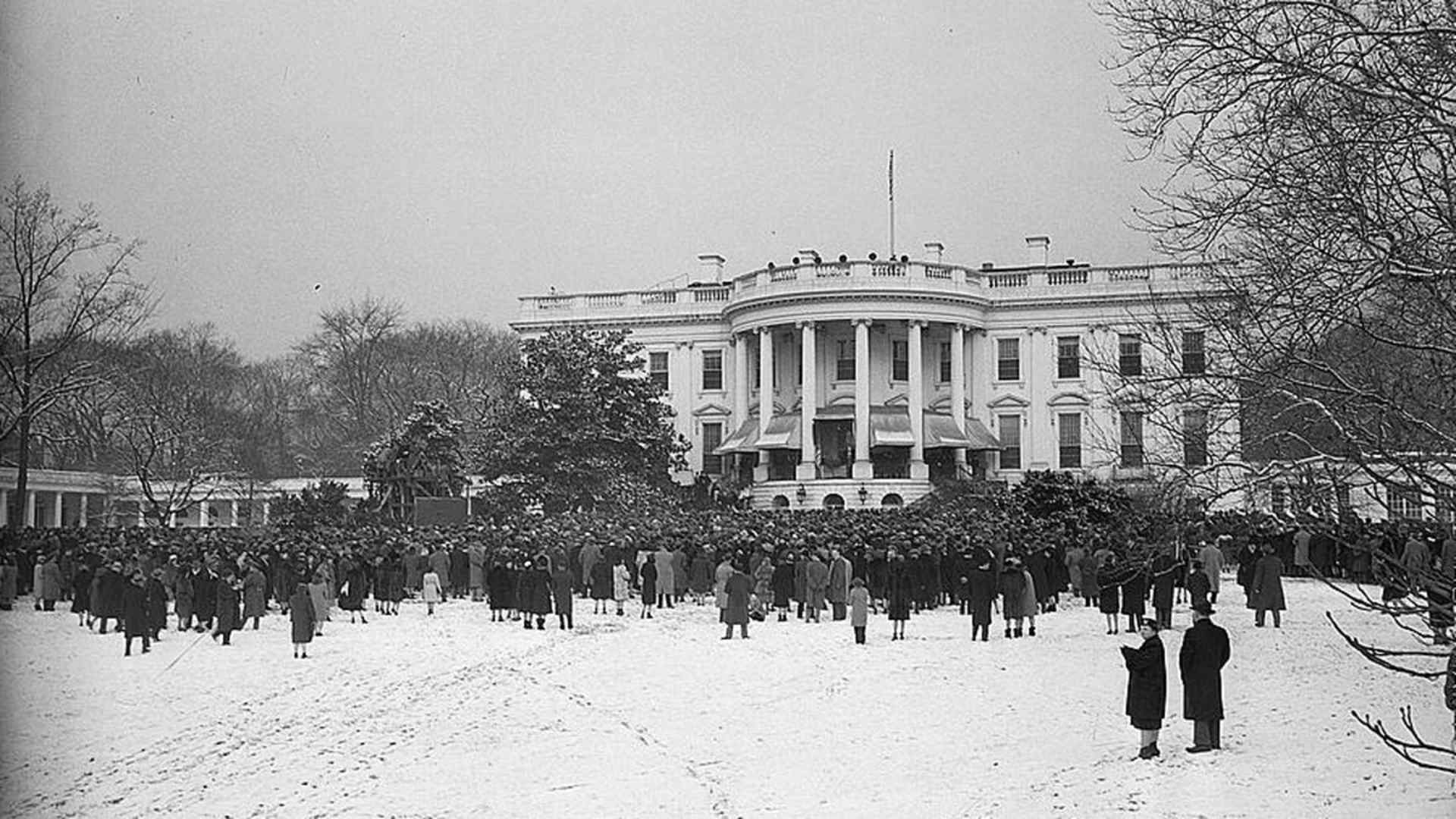 When World War II Forced a Scaled-Down Presidential Inauguration, FDR's Fourth Inauguration, 1945