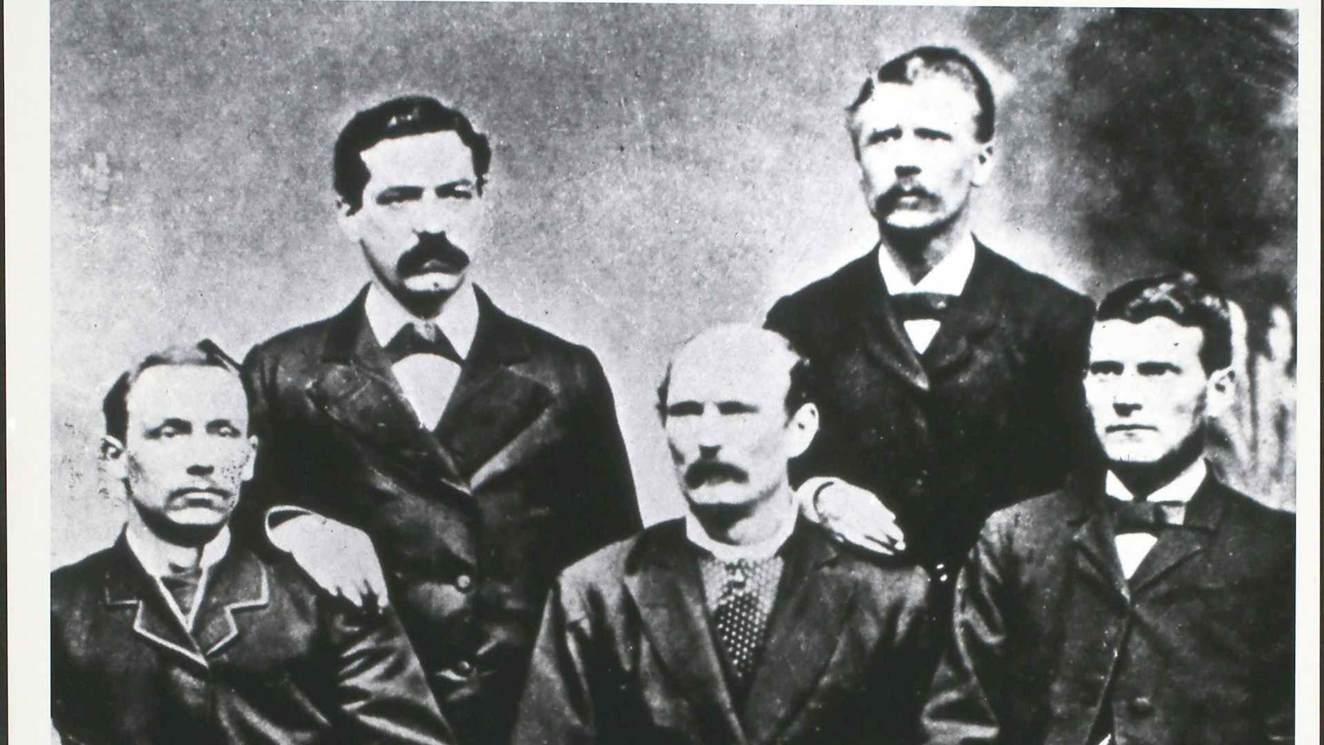 The leaders of the Knights of Labor in 1886, the year the union boasted 700,000 members and success in dozens of election races.