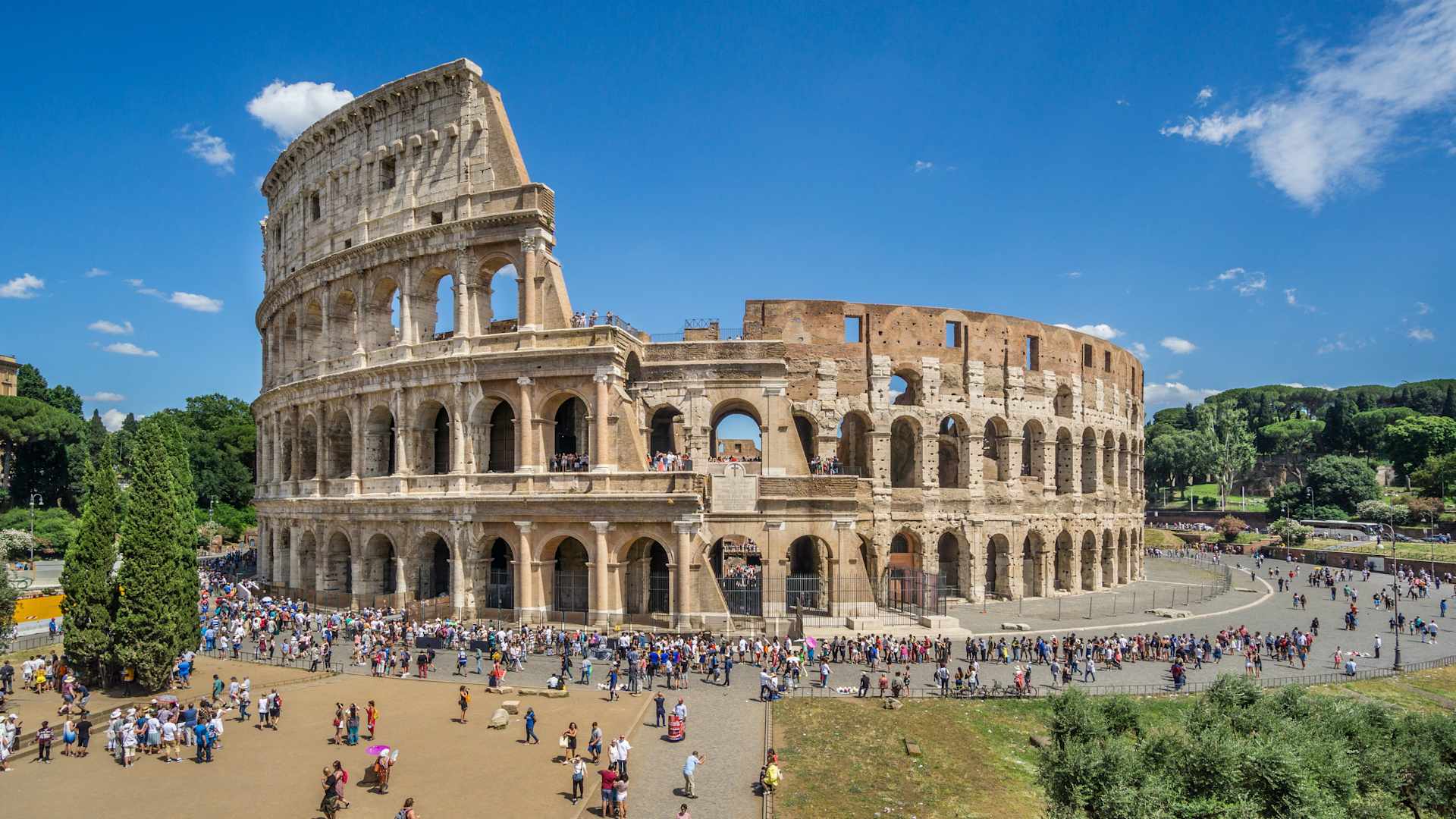 The Roman Colosseum