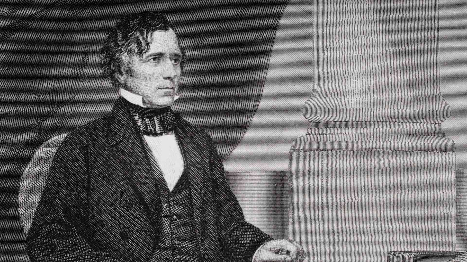Franklin Pierce 1804 to 1869. 14th president of the United States 1853 to 1857.