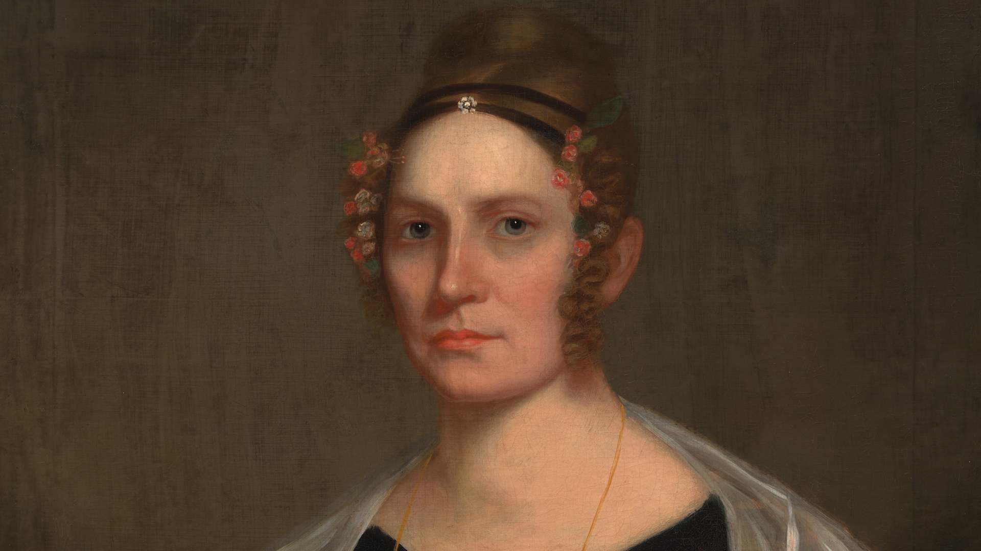 Abigail Powers Fillmore, circa 1840. Artist Unknown. (Photo by Heritage Art/Heritage Images via Getty Images)