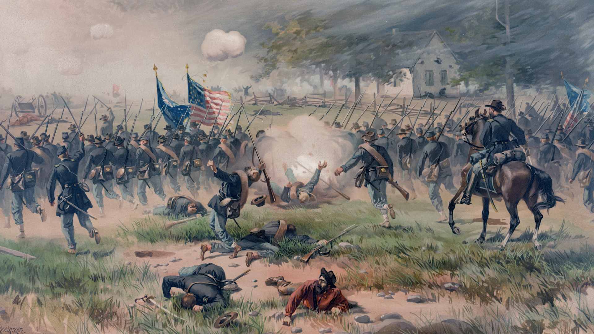 The Civil War's Battle of Antietam.