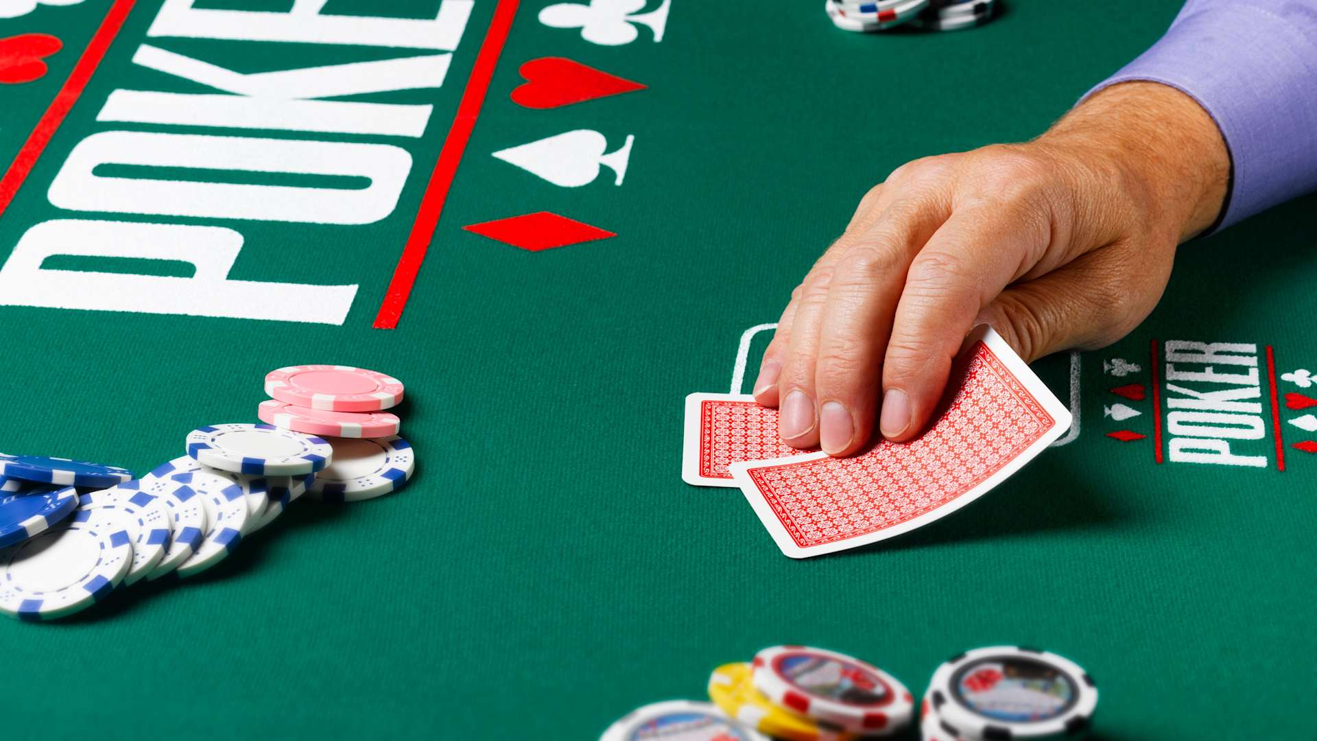 A game of poker.