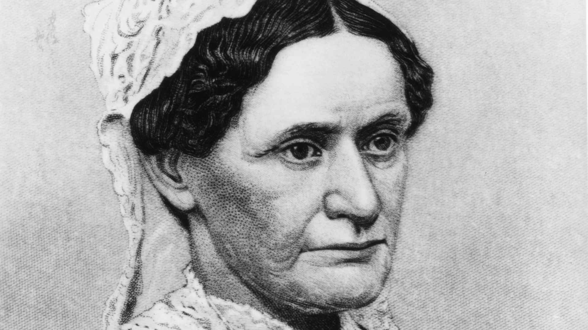 circa 1870: Eliza McCardle Johnson (1810 - 1876), wife of American president Andrew Johnson. A shoemaker's daughter from Tennessee, she suffered from ill health throughout her term as First Lady, but never wavered in her support of her husband. (Photo by MPI/Getty Images)