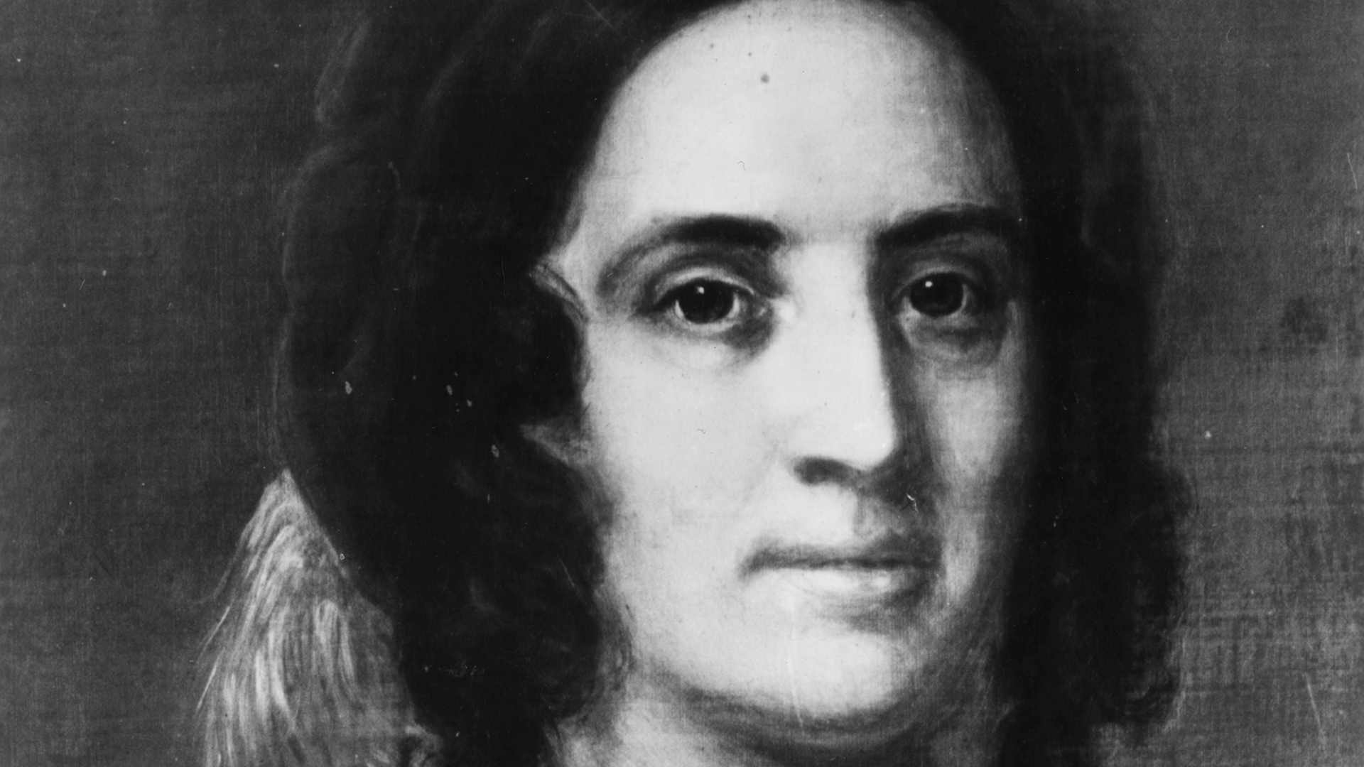 circa 1840: Sarah Polk (1803 - 1891), formerly Sarah Childress, a prominent figure in Tennessee society even before her marriage to American president James Knox Polk. She had received a higher education, a rare achievement for a woman, from the Moravians' 'female academy' at Salem. (Photo by MPI/Getty Images)