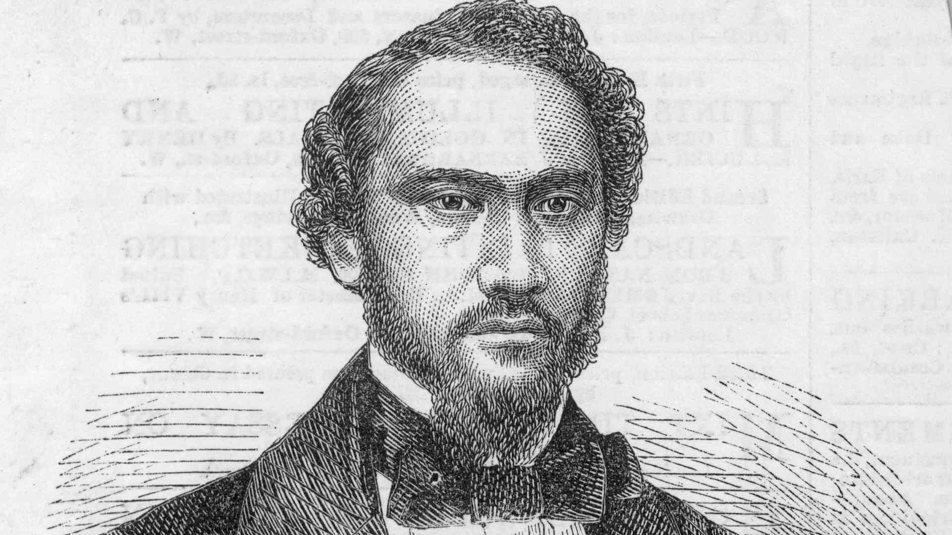 1863: King Kamehameha IV (1834 - 1863) of the Sandwich Islands (later Hawaii). (Photo by Hulton Archive/Getty Images)