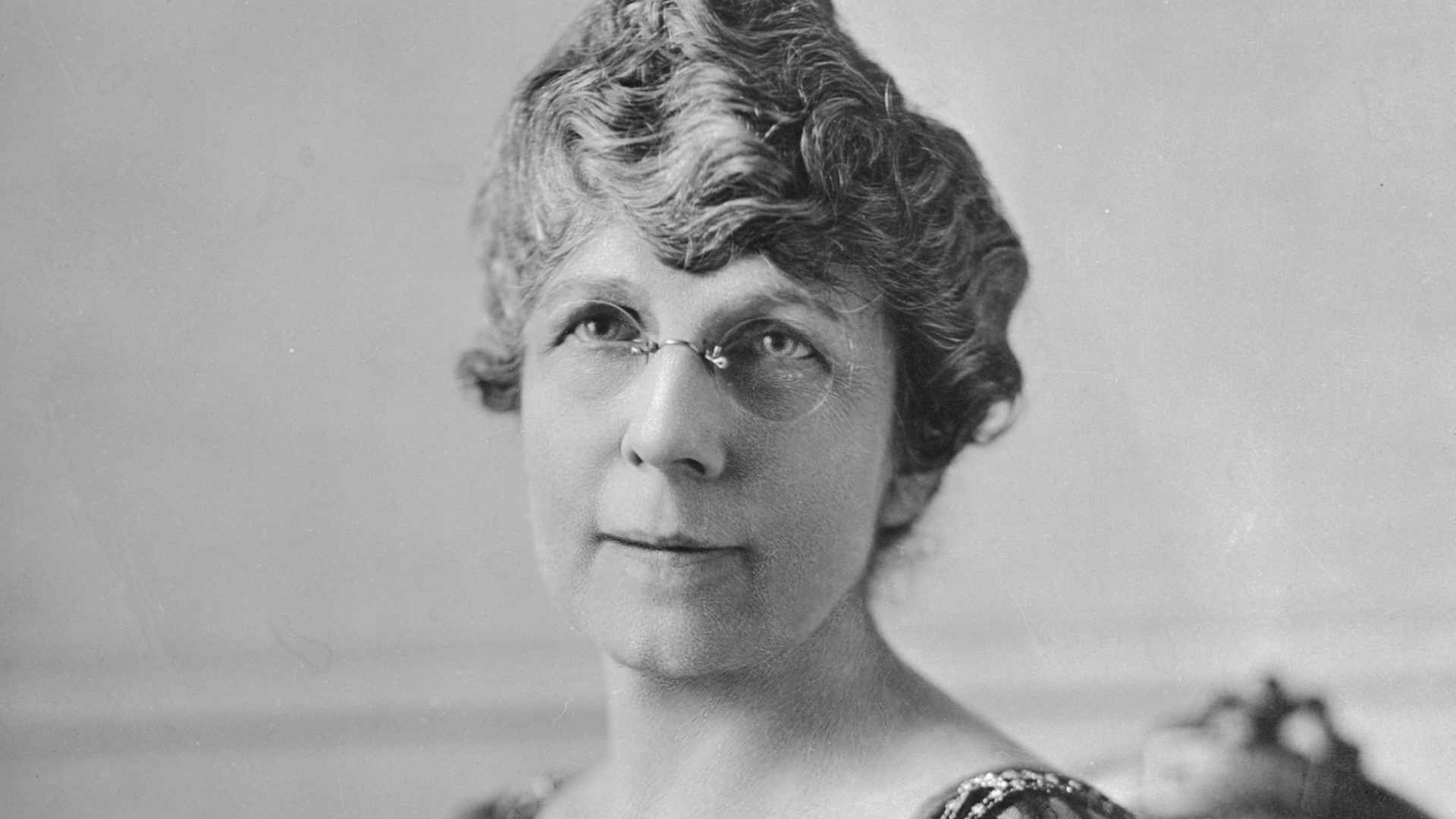 (Original Caption) Photo shows Mrs. Florence Mabel King Harding, wife of the Republican nominee, Senator Warren Harding.