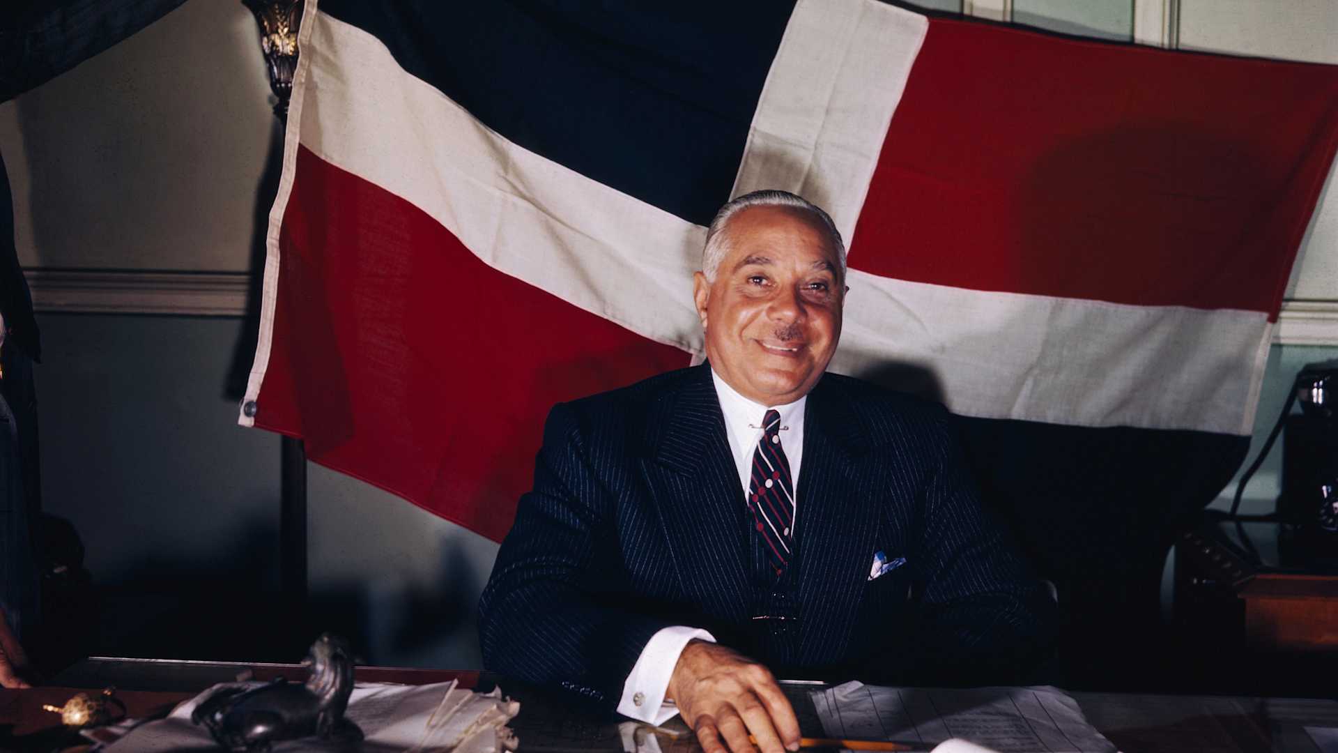 Rafael Trujillo, the President of the Dominican Republic.
