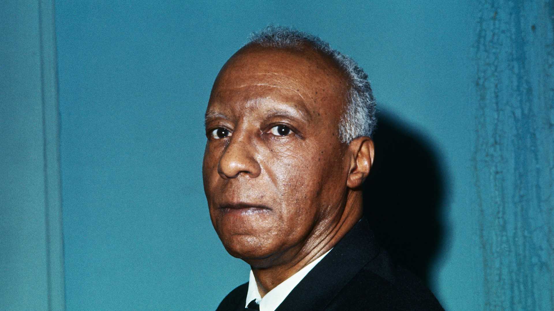 (Original Caption) Close up of A. Philip Randolph, Negro Civil Rights Leader.