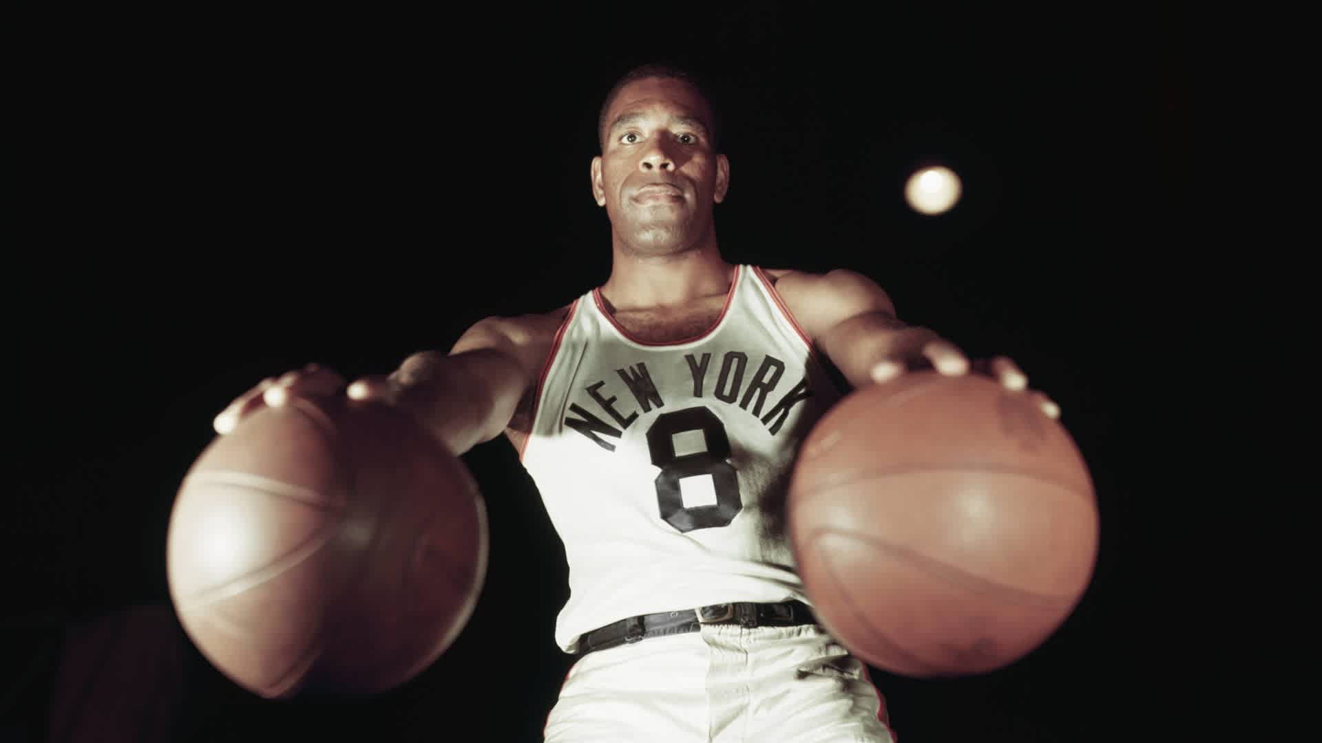Nat 'Sweetwater' Clifton, the first Black player to sign an NBA contract