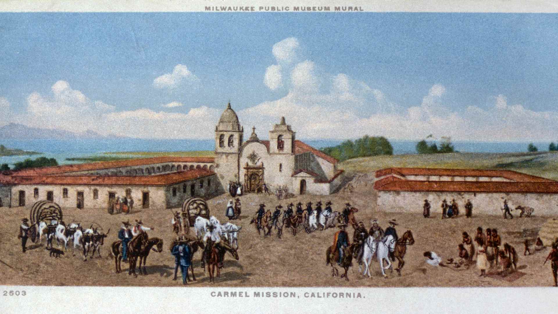 Mission San Carlos Borromeo de Carmelo, or Carmel Mission, near Monterey, California, was established in June 1770, one of the largest Franciscan missions built along the California coast during the 18th century.