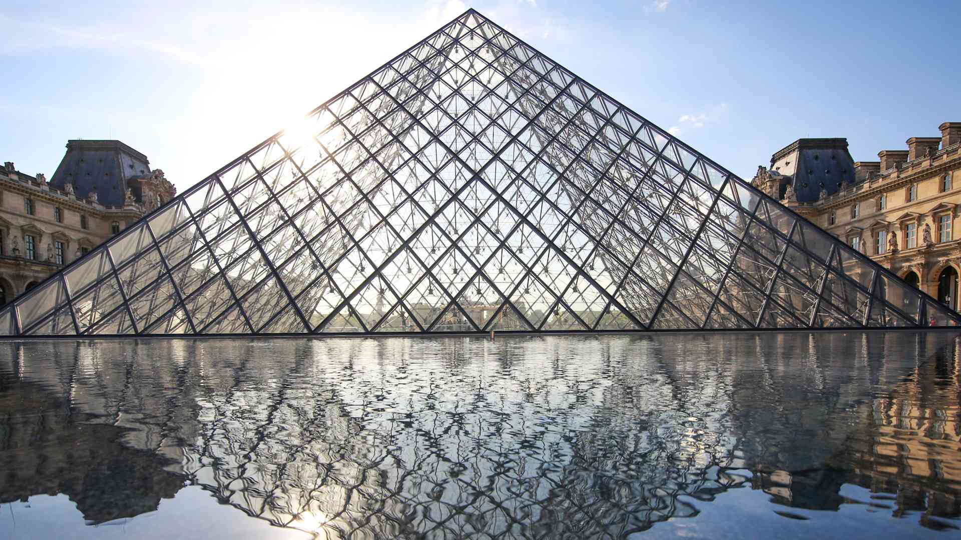 The Louvre Museum in Paris.