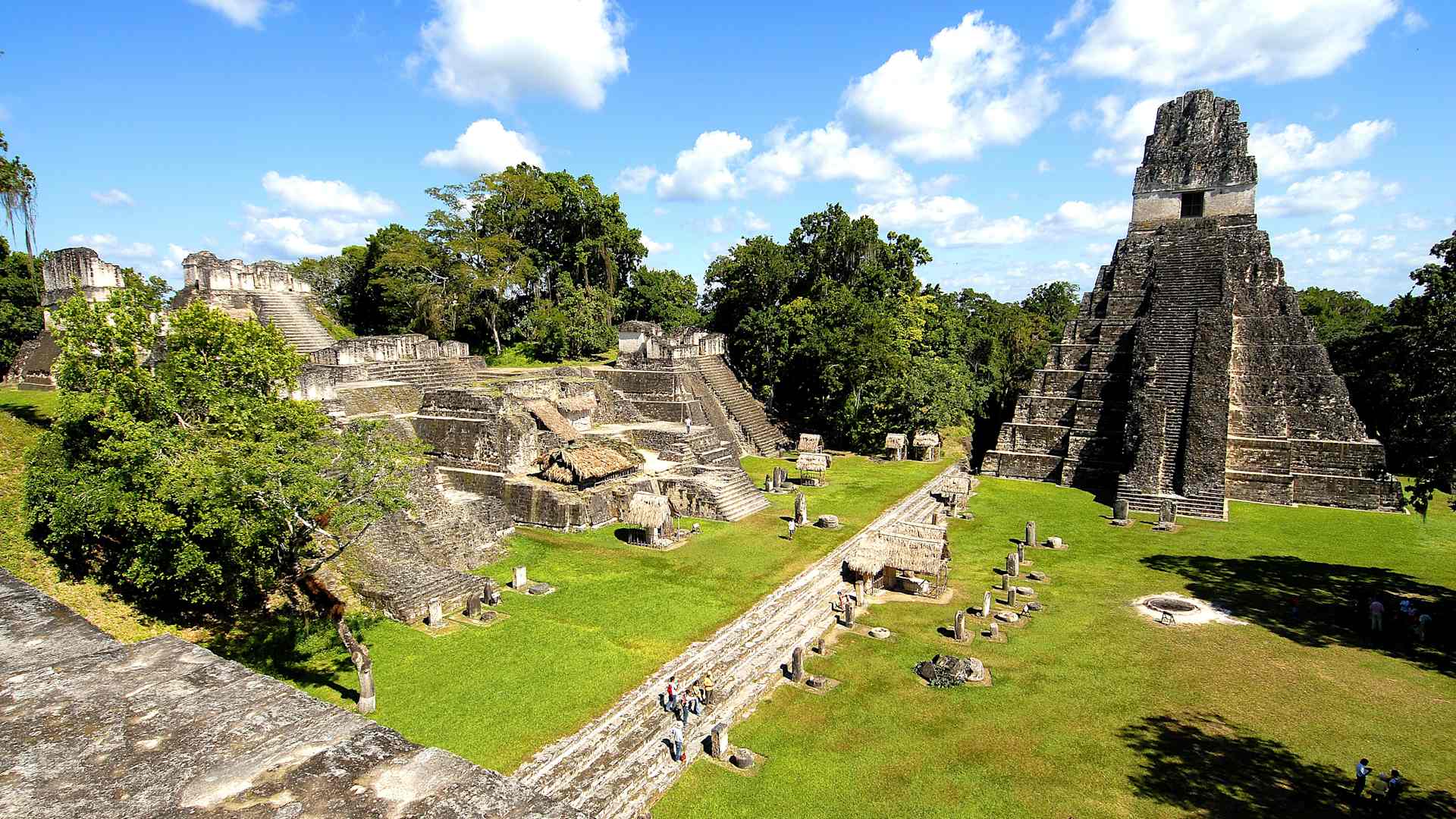 Temple I or Temple of the Giant Jaguar at Tikal, Guatemala