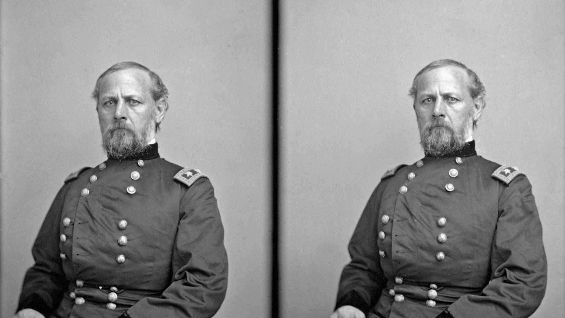 Mathew Brady studio portrait of General Don Carlos Buell (1818-1898), a noted Federal officer of the American Civil War. (Photo by © CORBIS/Corbis via Getty Images)