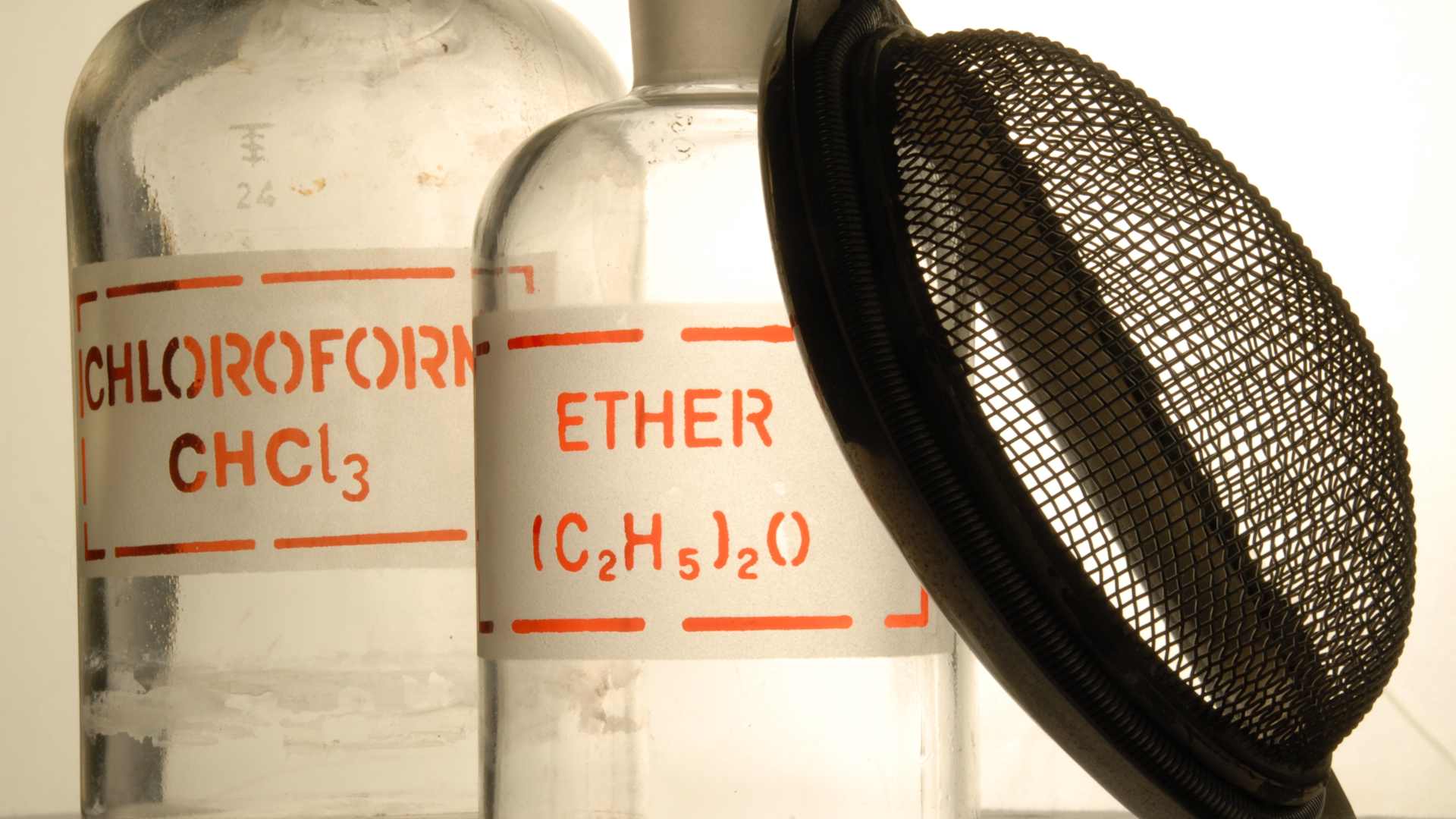 Vintage anesthesia equipment - stock photo
