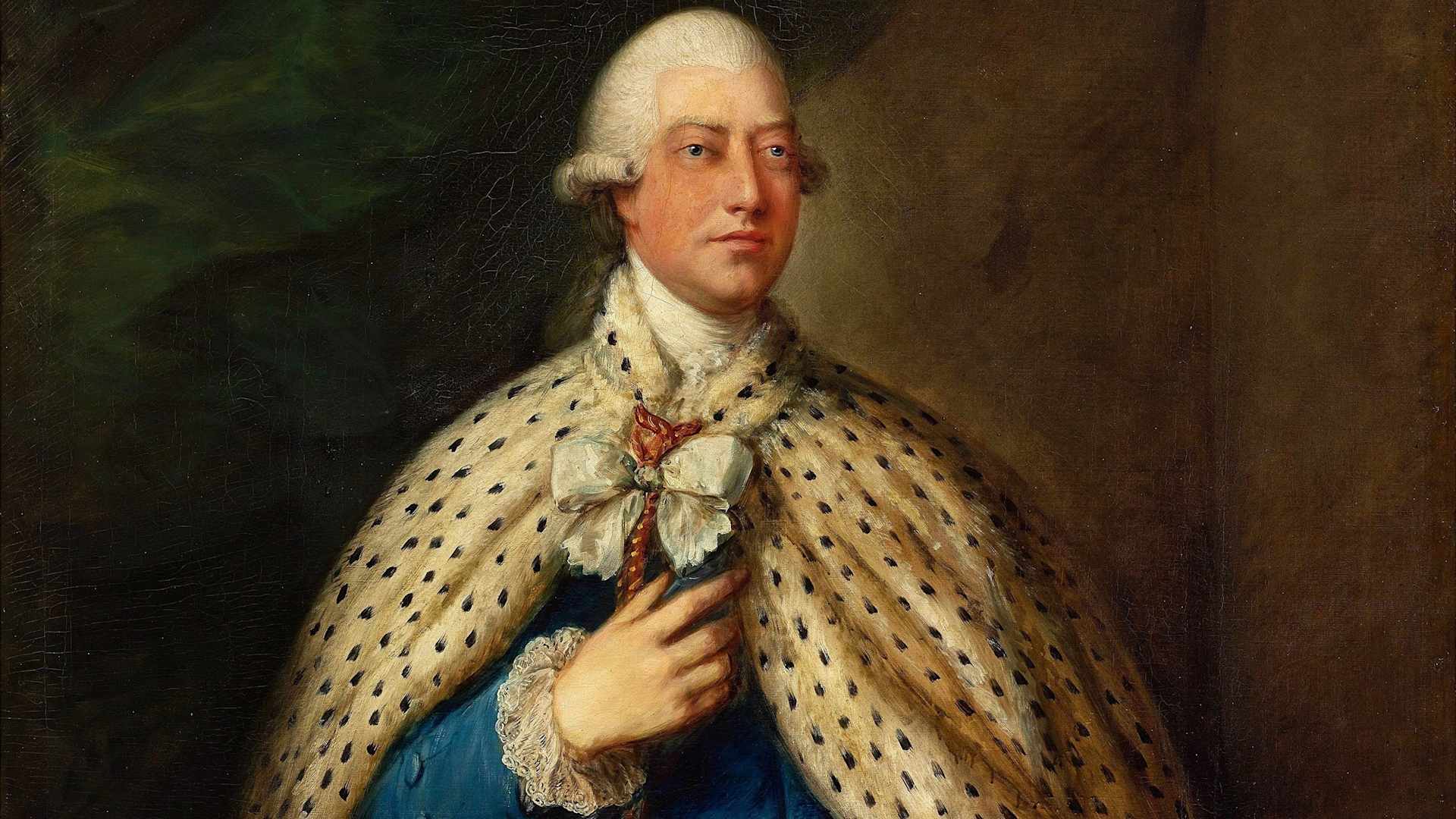 King George III of the United Kingdom (1738-1820), 1785. Found in the Collection of Royal Castle, Warsaw.