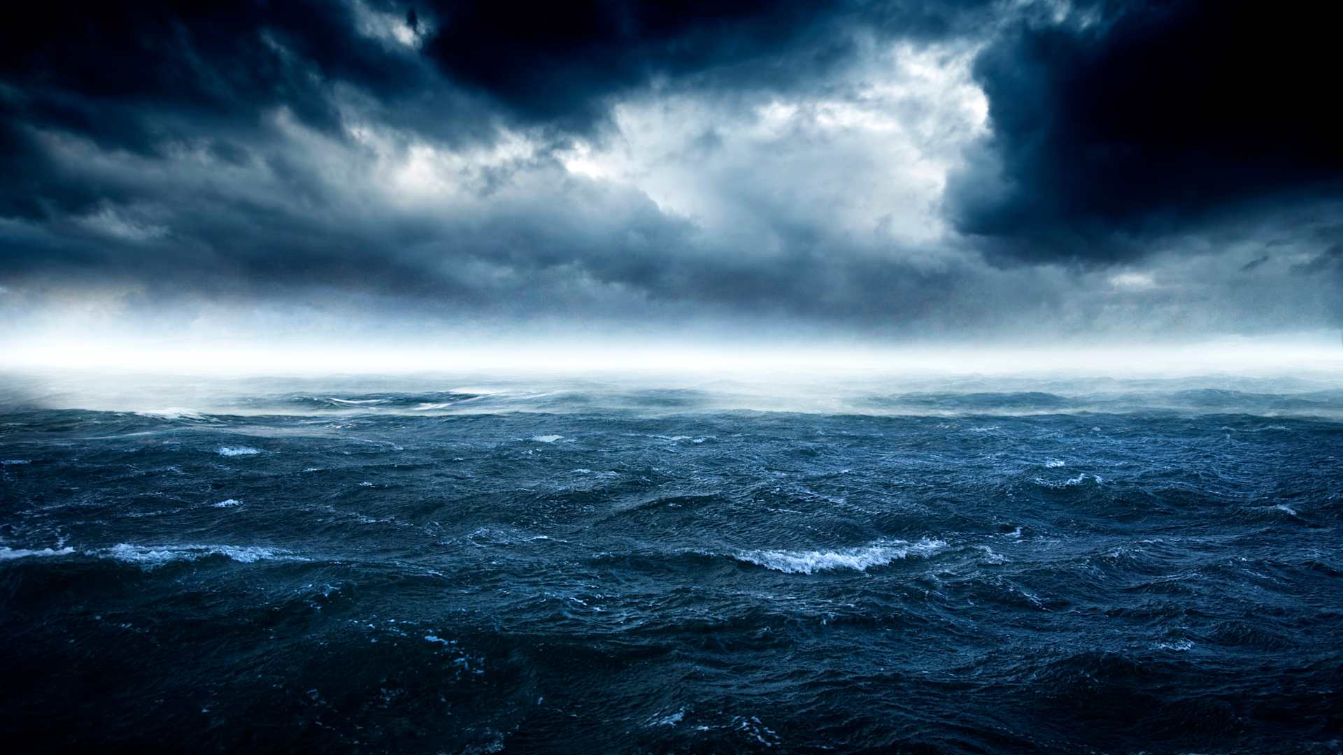 Stormy seas
