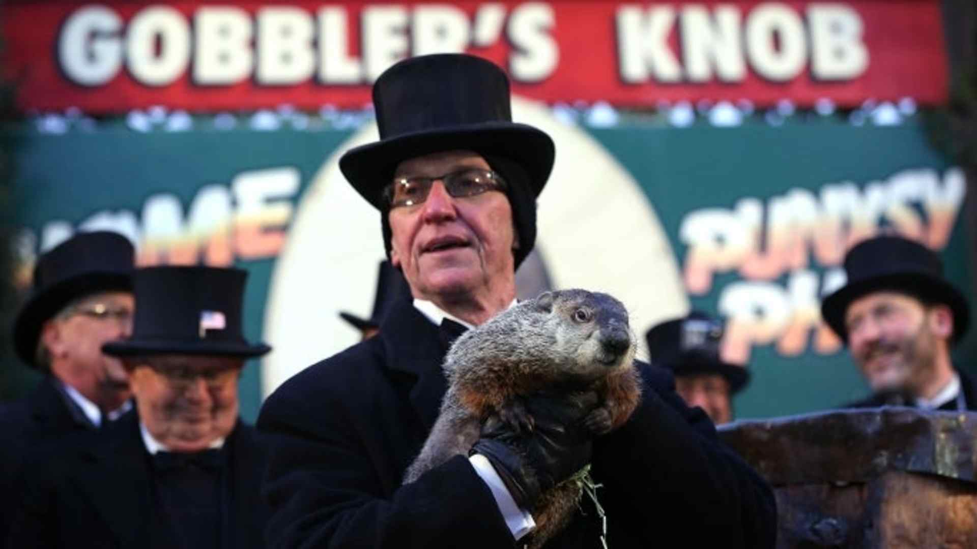 2013 Groundhog Day celebration in Punxsutawney, Pennsylvania