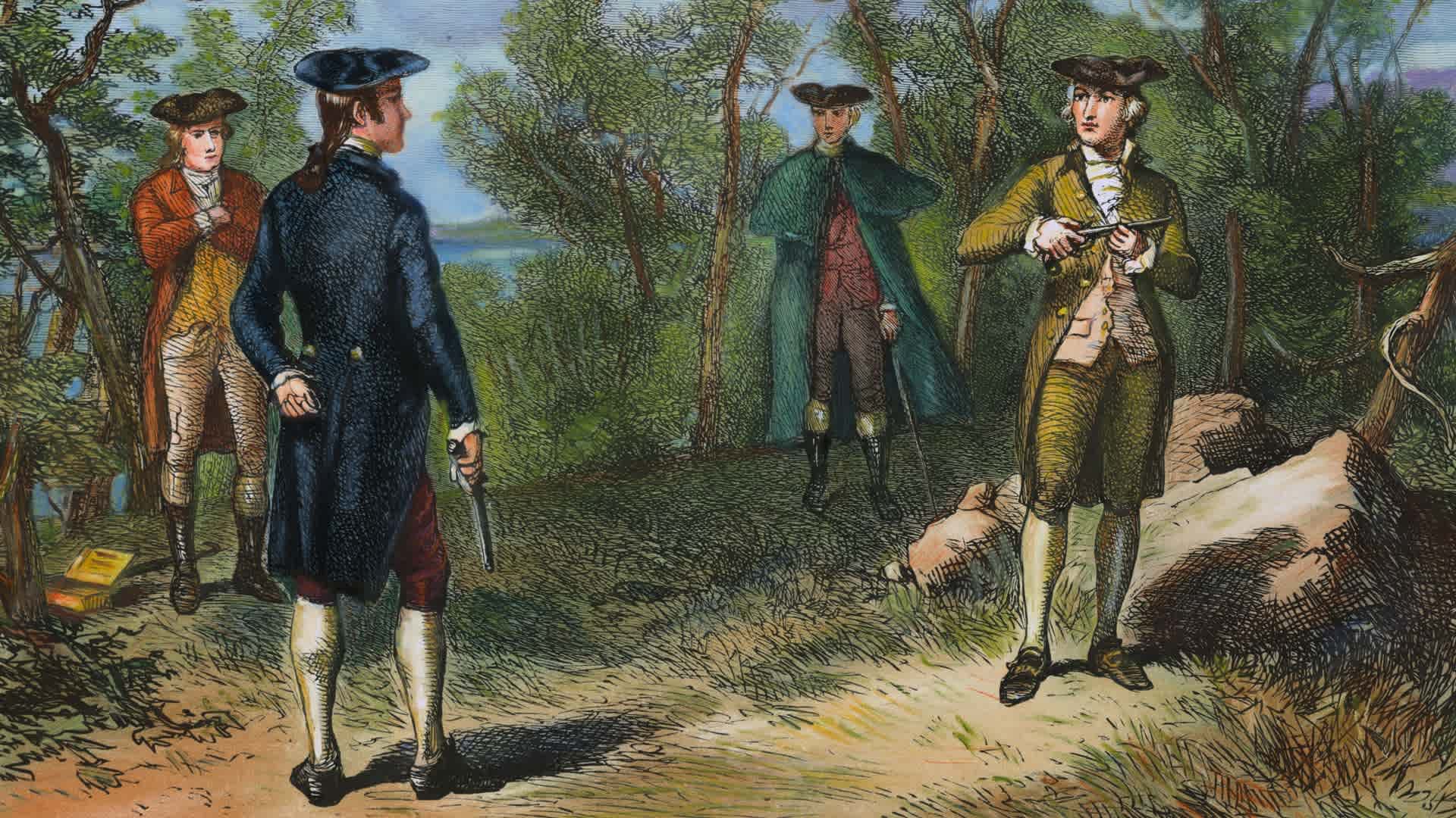 Alexander Hamilton and Aaron Burr, Duel