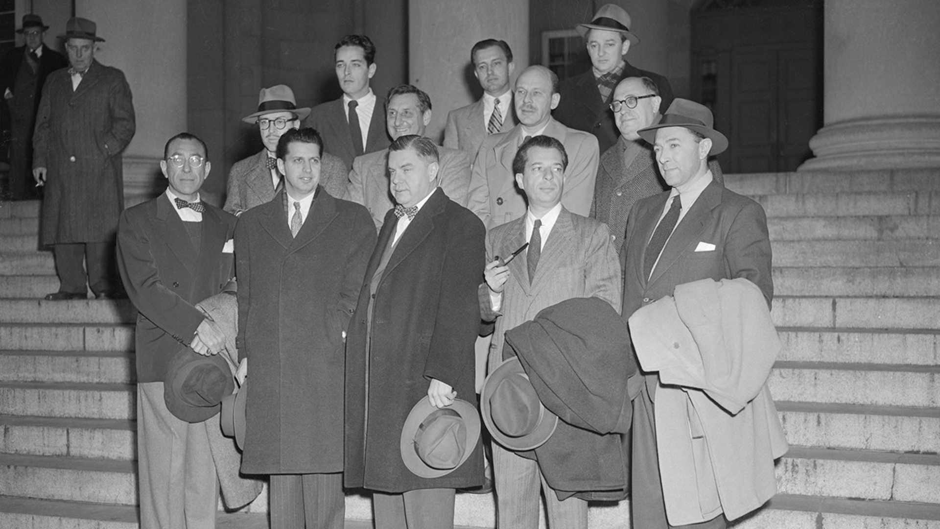 The Hollywood 10 (and two lawyers).