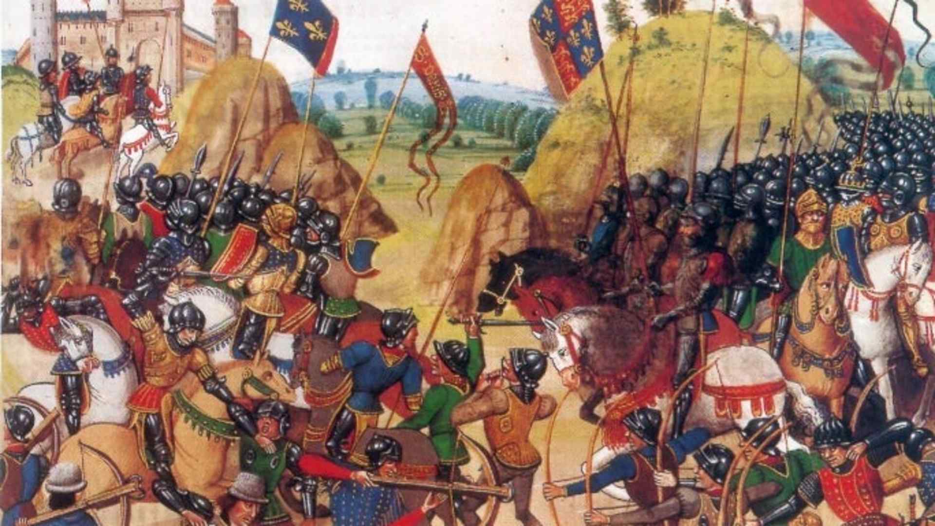 Battle of Crécy. (Credit: Public Domain)