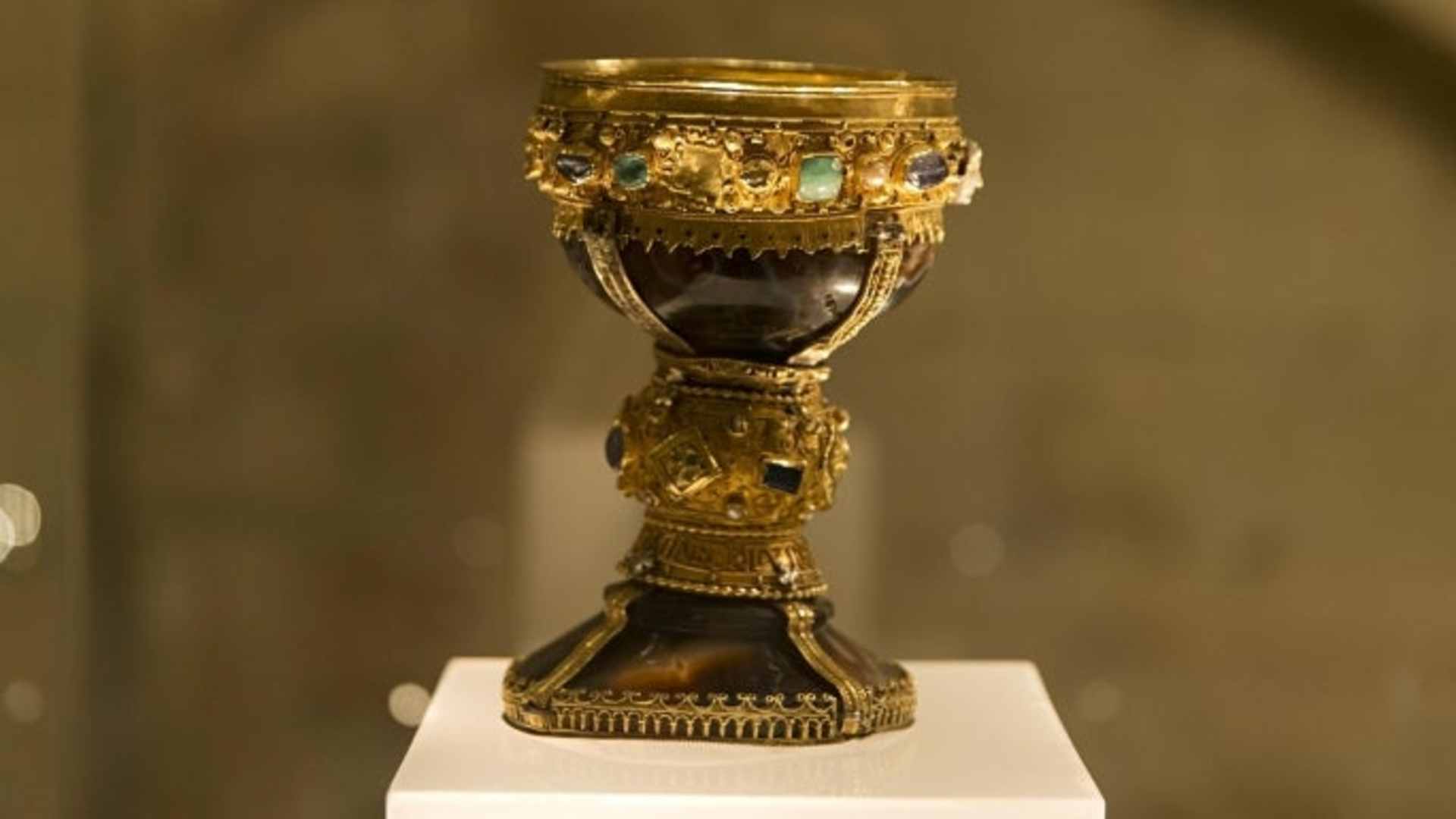 The goblet of the Infanta Dona Urrace in Spain's Basilica of San Isidro