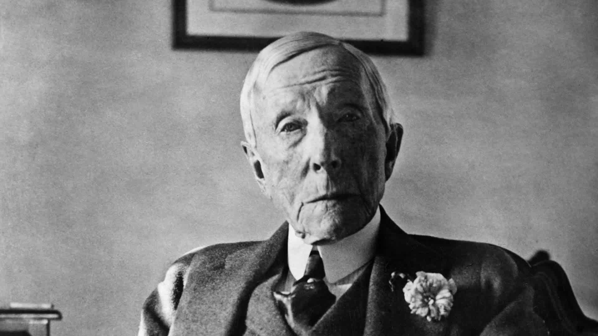 John Rockefellercirca 1930: American philanthropist, John Davison Rockefeller (1839 - 1937). (Photo by General Photographic Agency/Getty Images)