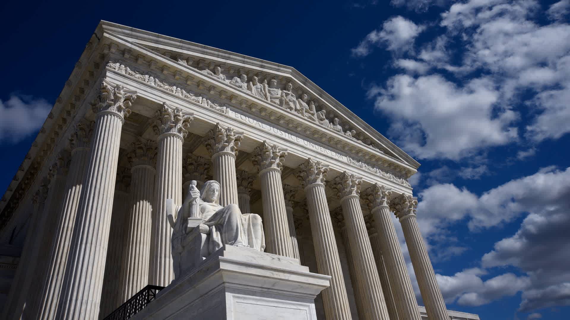 Washington, D.C., scenes WASHINGTON, D.C. - APRIL 19, 2018: The U.S. Supreme Court Building in Washington, D.C., is the seat of the Supreme Court of the United States and the Judicial Branch of government. (Photo by Robert Alexander/Getty Images)