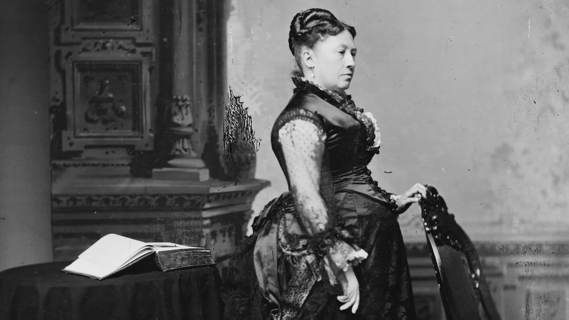 HISTORY: Julia Grant, wife of Ulysses S. Grant