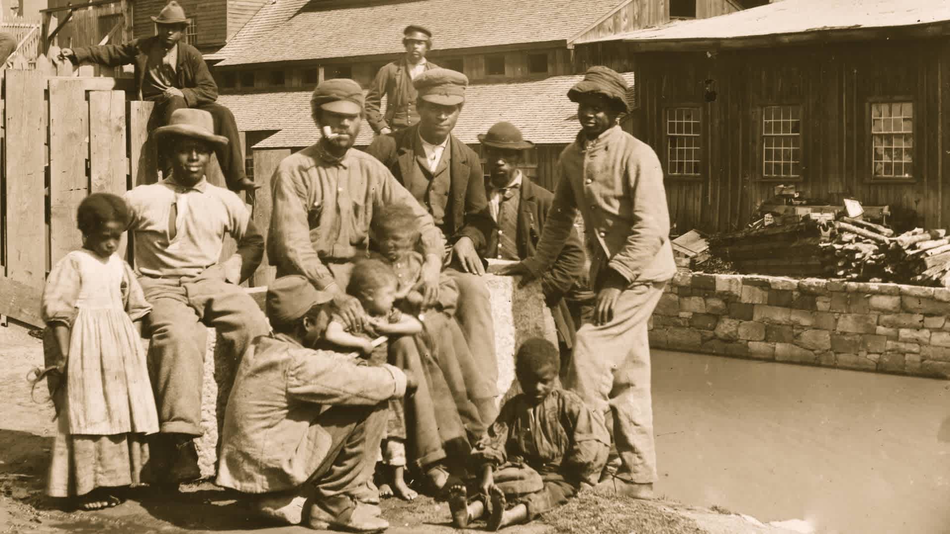 Freed African Americans circa 1965.