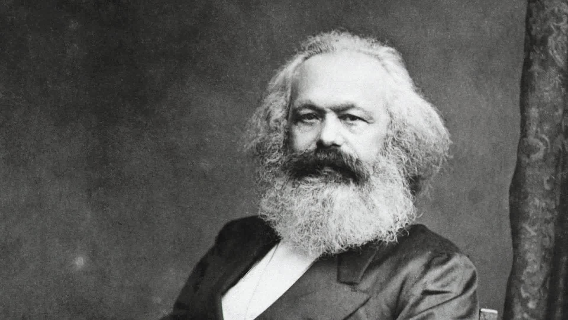 German Political Philosopher Karl Marx Sitting(Original Caption) Marx, Carl: 1818-1883. German Political Philosopher