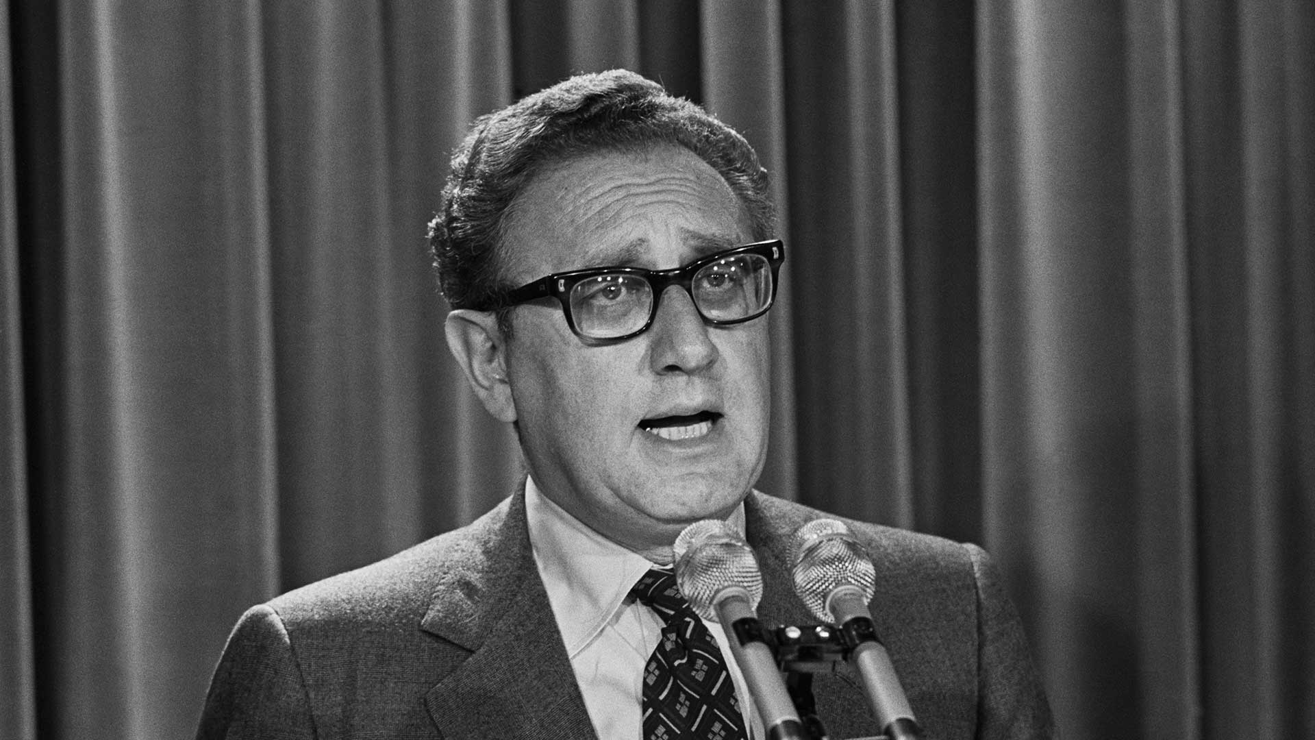 Kissinger, October 1972.