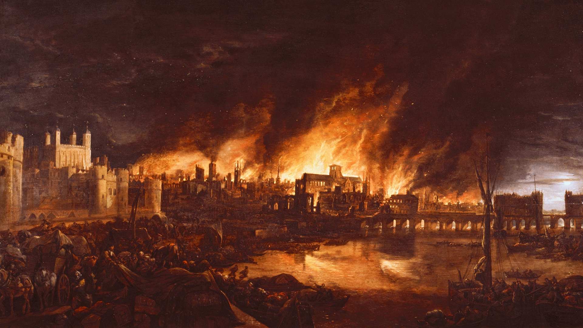 When London Faced a Pandemic—And a Devastating Fire