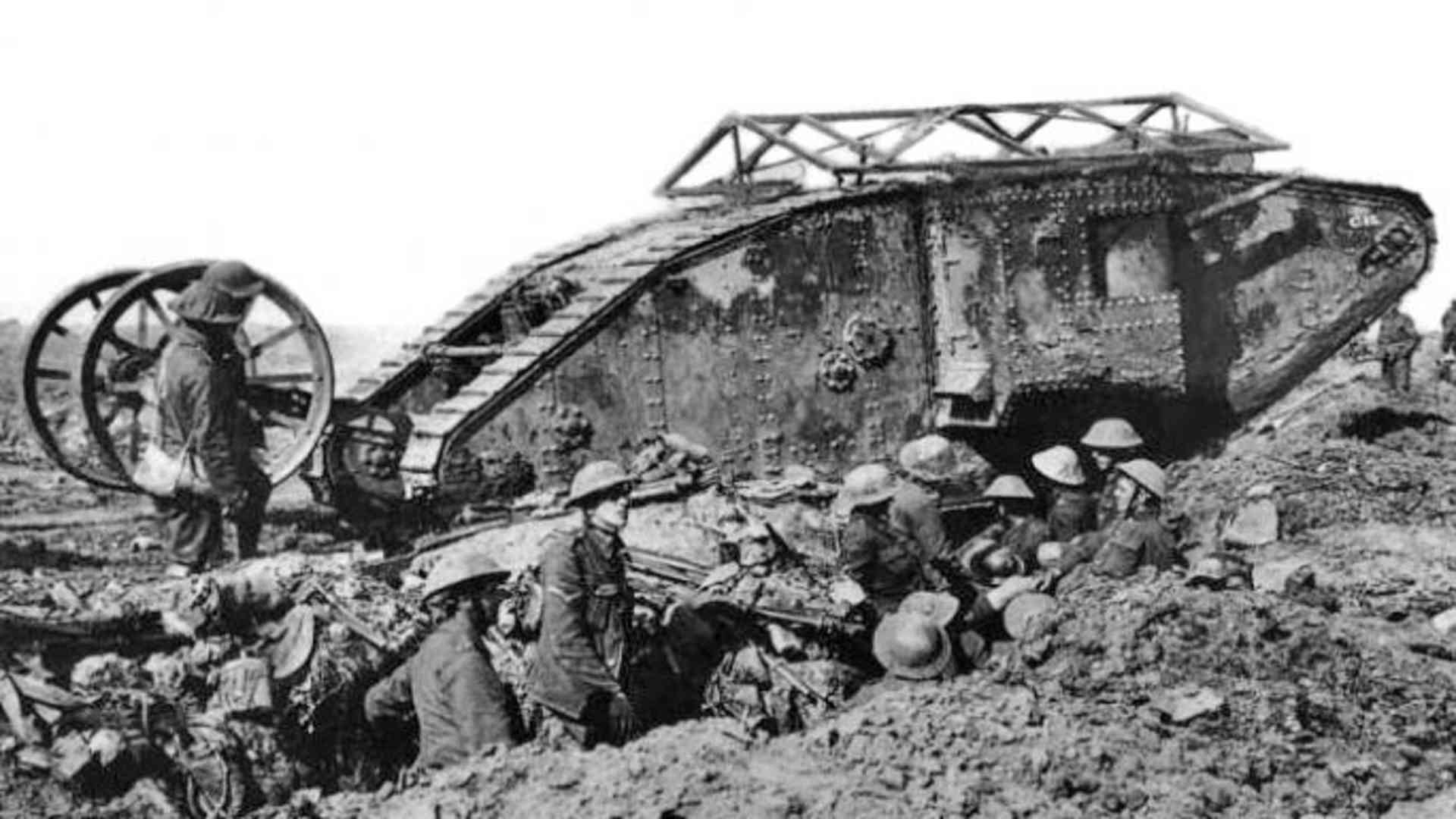 Mark I Tank at Battle of the Somme