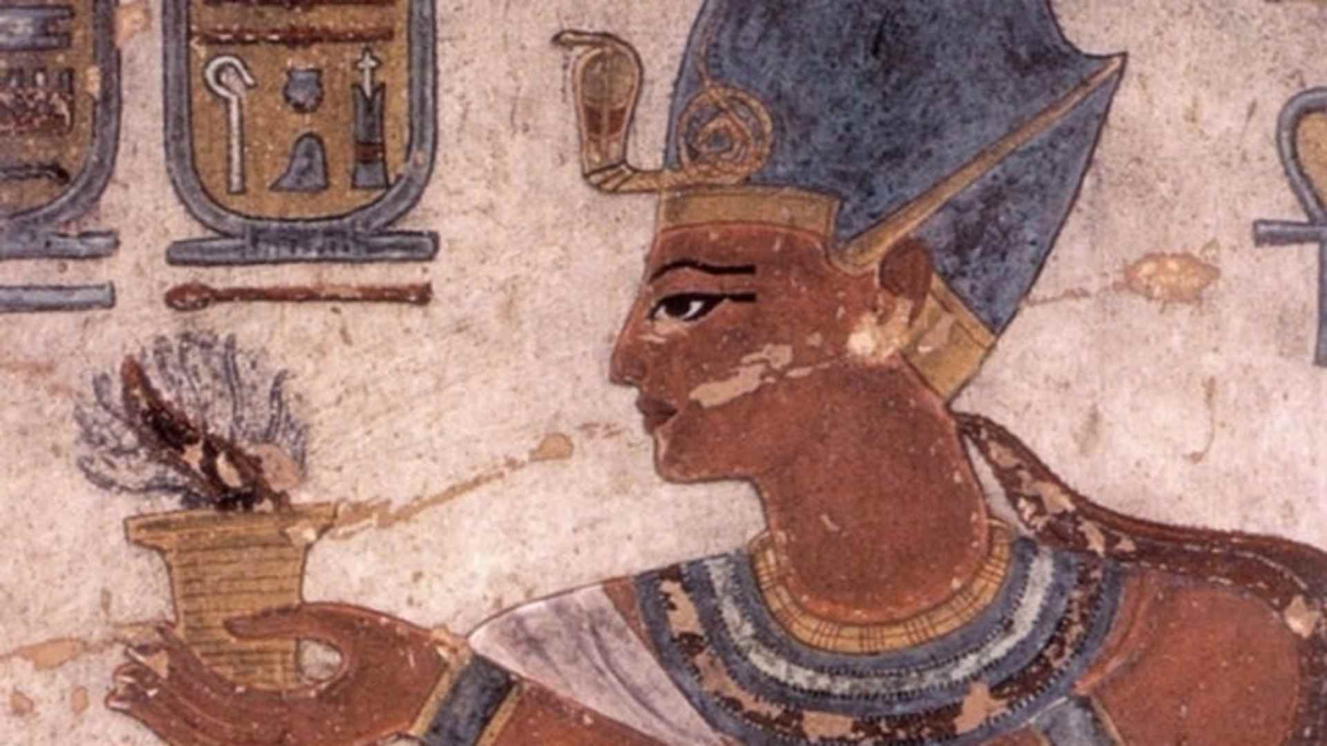 Ramses III brings an incense sacrifice. (Credit: Public Domain)