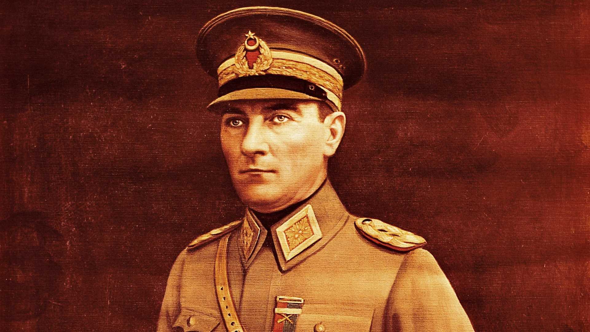 TURKEY - CIRCA 2002: Mustafa Kemal, known as Ataturk, in the uniform of a sergeant of the army. Turkey, 20th century (Photo by DeAgostini/Getty Images)