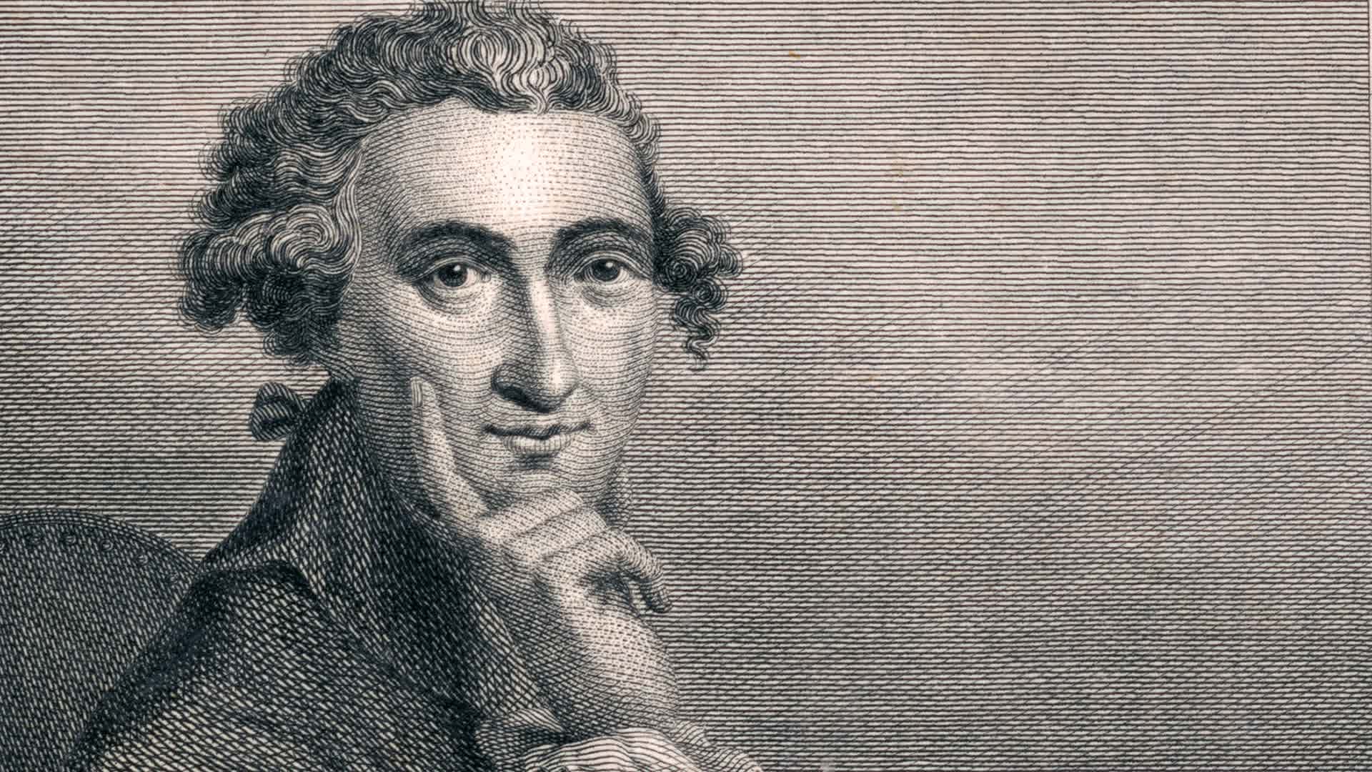 Vintage portrait of Thomas Paine (1737-1809), an English-born American political activist, philosopher, political theorist, and revolutionary whose "Common Sense" and other writings influenced the American Revolution, and helped pave the way for the Declaration of Independence.