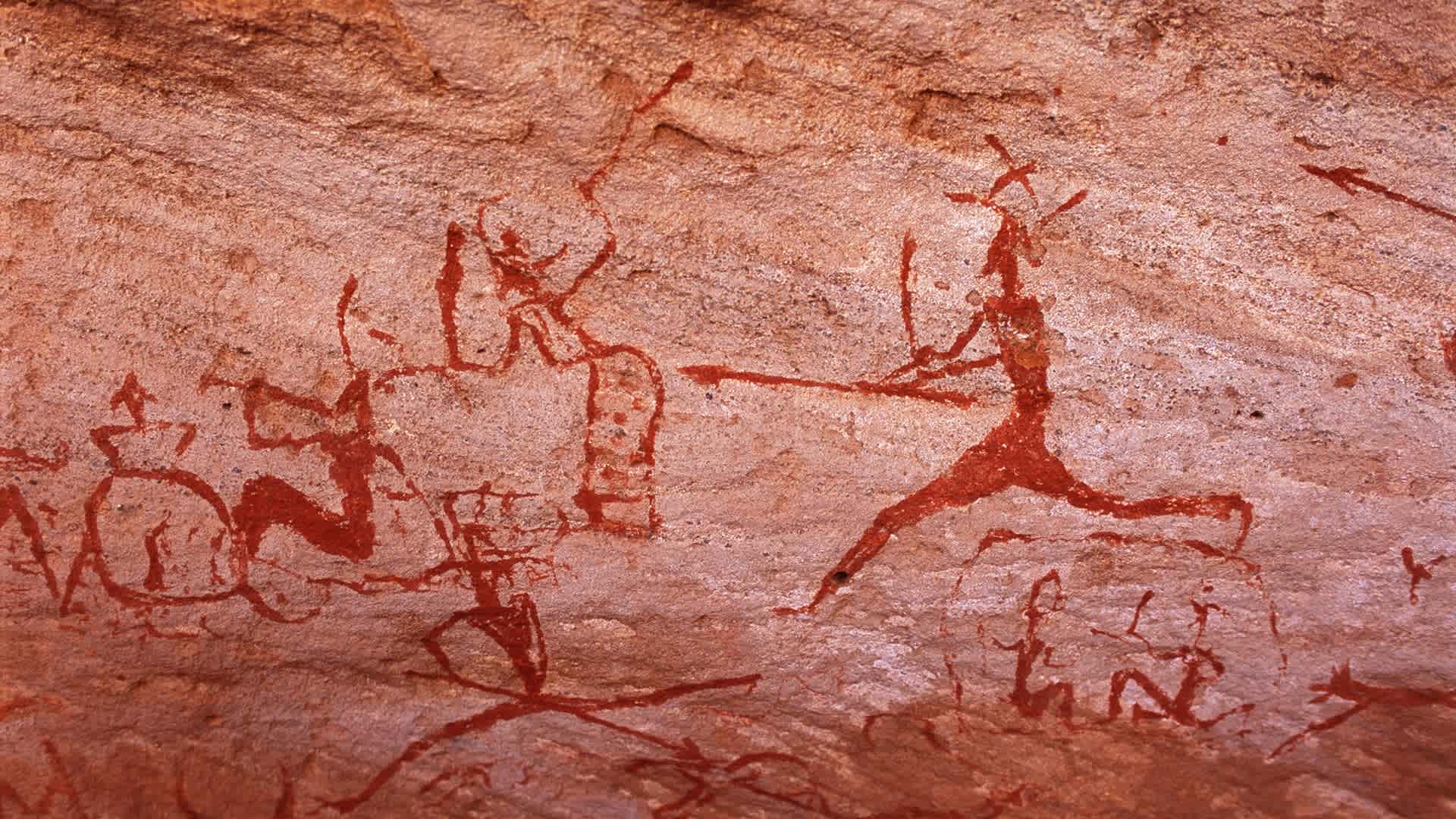 rock art from Libya