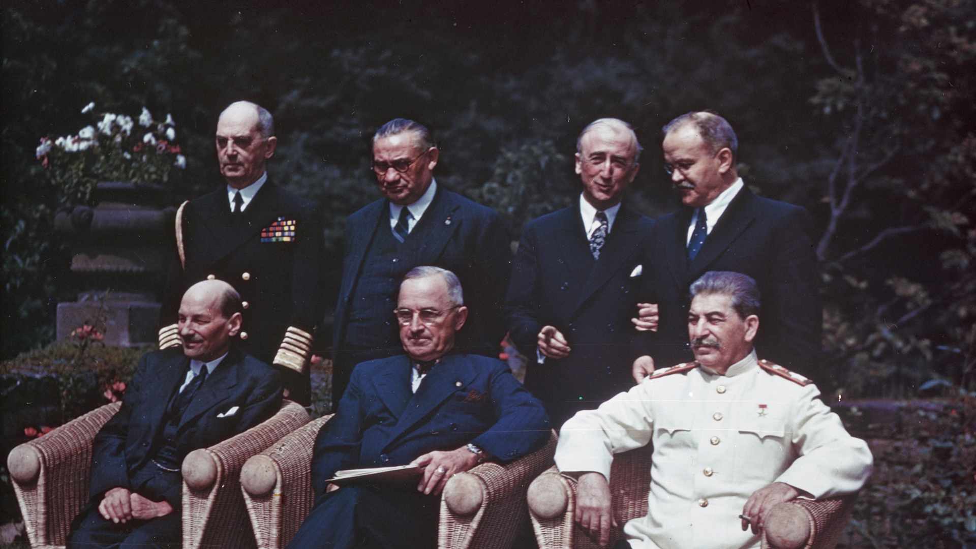HISTORY: Potsdam Conference, World War II, The "Big Three"